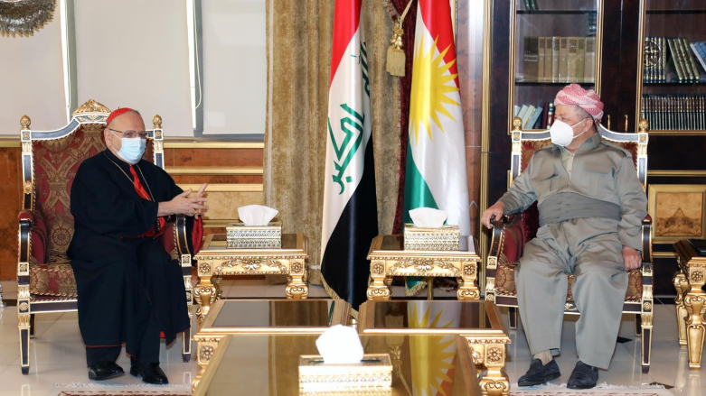 الرئيس بارزاني يستقبل بطريرك الكنيسة الكلدانية الكاثوليكية في العراق والعالم